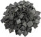 BTMIEY 500 g Quarz-Mosaikfliesen, 2 cm, mehrfarbige Mosaik-Steine für DIY-Mosaikherstellung, Handwerk, Hobby, Kunst, Heimdekoration, Wanddekoration (schwarz)