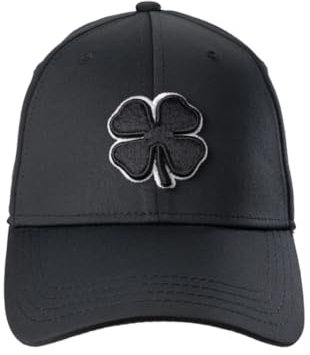 Black Clover Unisex-Erwachsene Premium Clover 2 Hat Baseballkappe, 2-(Schwarz/Schwarz), Small-Medium