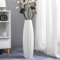 JIDOFUE Weiße Keramik Vase 17.7 Inches/45 cm Tall Floor Flower Vase Halter Dekorative Große Vasen für Tisch Centerpieces Regal Home Decor Wohnzimmer Getrocknete Blumen Einfache Arrangement Vase