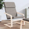 Generisch Relaxsessel Taupe Stoff,jiangboyue-351057
