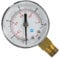 VINTORKY Hochpräziser NPT Druckmesser Für Luftkompressoren 0 15 PSI / 0 1 Bar Robuster Druckanzeiger Für Komprimierte Luft Perfekt Für Gartenpumpen Und Drucksysteme