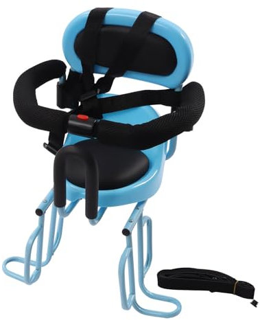 Fahrradkindersitz Hinten TräGer RüCksitz Tragen Kinderfahrradsitz Fahrradsitz Kindersicherheits Hinterer Geeignet Sicherheits Kindersitz Halterung Kinderfahrradsitzbefestigung 6 Monate-6 Jahre (Blau)