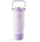 Fjbottle 40 oz Tumbler with Straw and Lid Double Wall Vacuum Insulated Stainless Steel Water Bottle Travel Mug with Handle Coffee Mug for Hot Iced Drink