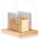 Bread Slicer, Stainless Steel Bread Cutting Guide with Adjustable Width, Wooden Bread Slicing Guide, Foldable Bread Cutter Slicer, Bread Loaf Cutter for Homemade Bread, Sourdough Rounds, Bagels