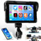 Écran Carplay Portable pour Moto, Carplay sans Fil et Android Auto pour Moto, écran Tactile étanche IP68 de 5 Pouces pour Moto, Compatible GPS, Mirror Link, Bluetooth et Port TF
