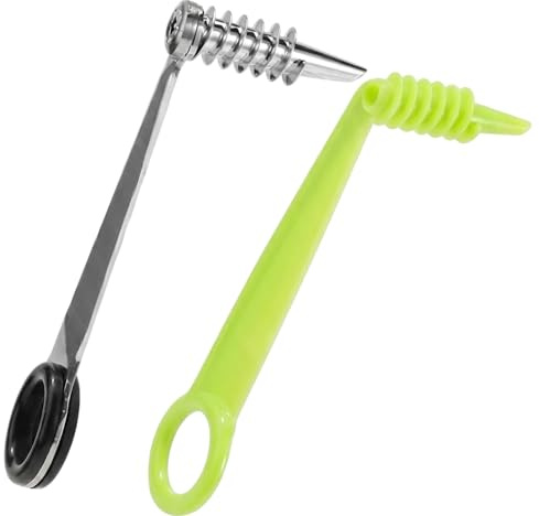 Potato Spiral Cutter, Vegetable Spiralizer for Efficient Food Preparation, Spiral Cutter Tool with Two Colour Options, Potato Slicer for Kitchen Use, Durable Construction for Long-Term Performance