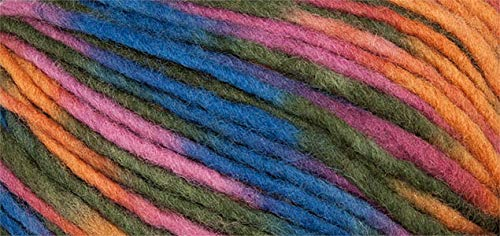 ONline Linie 231 Filzwolle Color 112 - orange/blau/olive/rosa
