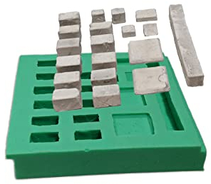 menta-modellbau Silikonform, Bausteine selber giessen, Nr. 1