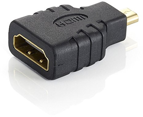 Equip Adapter Microhdmi (Typ D) > HDMI (Typ A) S/B Schwarz Polybeutel