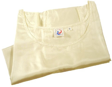 ARTY'S Seidentop (M) Top 100% Seide (34g/m²) - Rohling für Seidenmalerei mit offenen Seitennähten! -