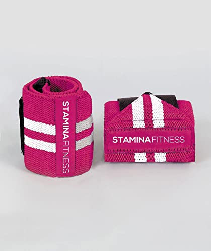 Stamina Fitness Poignets élastiques Fuchsia