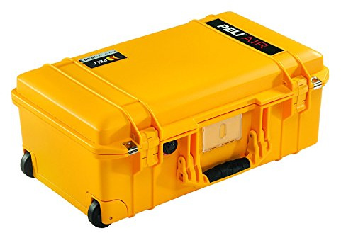 Peli 1535 Air med skum väska gul