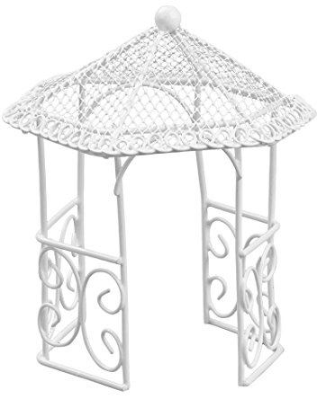 Hobbyfun Pavillon ca. 14 cm, Weiss