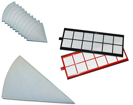 1 x Original Filterset Zehnder Comfoair 350 o 550 Filter 1 x G4, 1 x F7 + 10 Kegelfilter Marke baselines® G4 DN125-150 lang + 1 Kegelfilter Marke baselines® G4 DN250-600 lang
