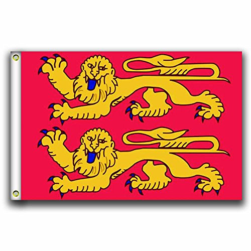 MCPACE Normandie Les Drapeaux Banner 3x5ft-90x150cm 100% Polyester,Utilisé à l'intérieur et à l'extérieur