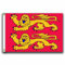 MCPACE Normandie Les Drapeaux Banner 3x5ft-90x150cm 100% Polyester,Utilisé à l'intérieur et à l'extérieur