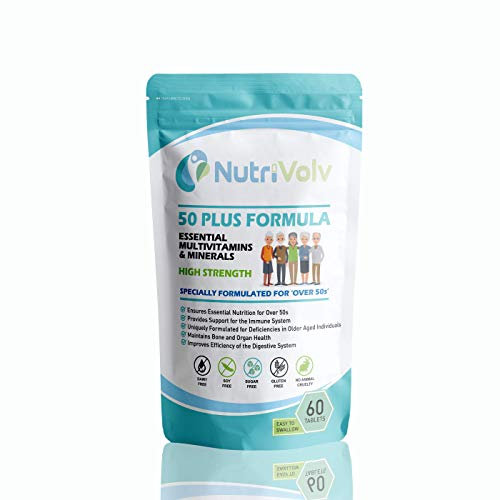 50 Plus Formula Essential Multivitamin & Minerals 50+ Supplement | 60 Tablets