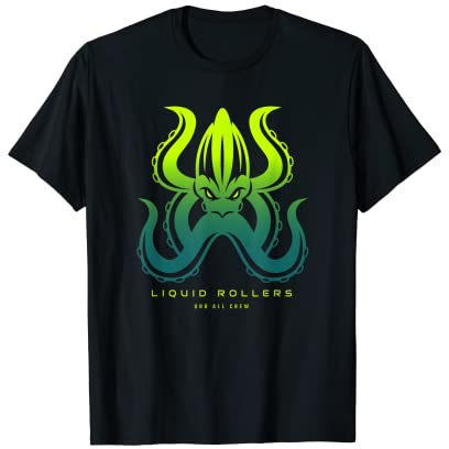 Liquid Drum Und Bass DnB Octopus Drum N Bass T-Shirt
