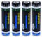 4 batterie ricaricabili Dunamis AAA 550 mAh - batterie precaricate NI-MH adatte per telefoni cordless, Panasonic, Philips, Siemens, Binatone, ecc