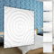 HEXIM 3D Wandpaneele, PVC Kunststoff weiß - Kreis Design Paneele 50x50cm Wandverkleidung (0.25QM HD069) Hintergrund Verkleidung Wand