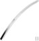 Decoranddecor Slimline Kitchen Door Handles Cabinet Pulls Sleek Design - Smooth Lines 256mm Polished Chrome