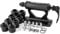 Bike Fork Mount, Upgraded Quick Release Thru Axle Bicycle Fork Rack Block with 4 Adapters for Car Trucks Vans SUV Transport and Storage, Black
