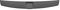 Mossa schwarzer Ladekantenschutz für die hintere Stoßstange kompatibel mit Hyundai i30 Hatchback (2012-2017) - (Satin)