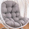 Earnmore Dicke Hängekorb Stuhl Bank Kissen Pad, Garten Ei Hängematte Stuhl Schaukel Stuhl Sitzkissen, Weiche Indoor Outdoor Möbel Liege Matte mit Rückenlehne