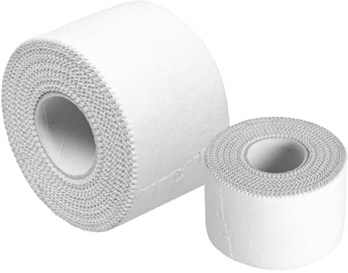 Selbstklebender Verband Selbsthaftende Elastische Binde Bandage 5cm x 13.7m Verbandsmaterial Haftbandage Fixierbinde Pflasterverband Für Finger 2 Rollen