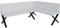 FURNISTAR Eckbank Akiko Metal X - Eckbankgruppe für Ihrem Esszimmer, Küche modern, Sitzecke, Essecke. Perfekt für Küche, Büro und Rezeption. Solide und Starke Verarbeitung. (196x142-Rechts-Soft17)
