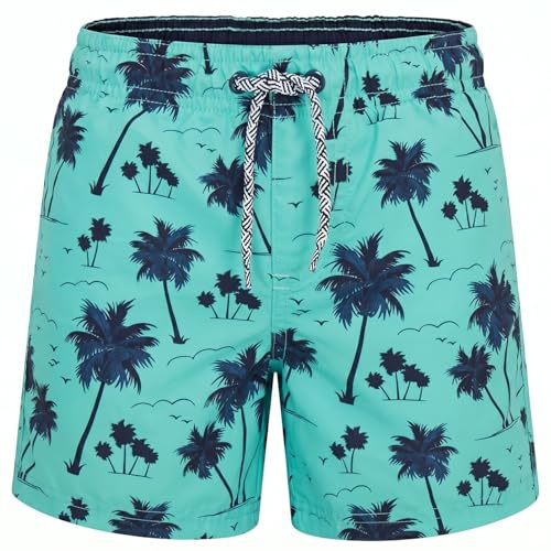 RIPT Short de Bain Garçon Séchage Rapide Mesh UV 50 Cordon | Séchage rapide, protection solaire UV 50, tissu léger et respirant, taille élastique, doublure en mesh, tenue décontractée