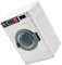 ifundom 1:12 Scale Miniature Washing Machine Decor Realistic Mini Laundry Room Accessory for Dollhouse