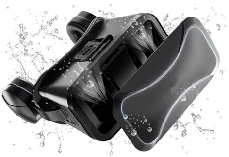 Casque VR 3D avec Télécommande - Lunettes De Réalité Virtuelle pour Jeux, Casque VR avec Télécommande sans Fil, Lunettes VR 3D pour, Lunettes VR avec Contrôleur De Jeu, Casque De Réalité Virtu