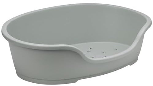 Moderna Hundebett aus Kunststoff, Größe L, Olivgrün