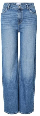 Pieces Damen Pcsilke Mw Wide Jeans Mg Noos Bc Pieces Female Wide Fit Jeans Pcsilke