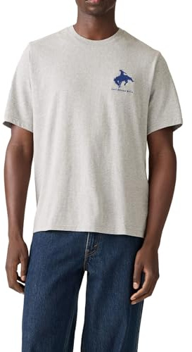 Levi's Herren Ss Relaxed Fit Tee T-Shirt, Poster Logo