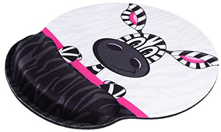 1 Pc Tapis De Souris Poignet Pavé De Clavier Portable Souris Sans Fil Adorable Tapis De Souris Protège-poignet Souris Filaire De Dessin Animé Souris De Jeu Chiffon Blanche OFFSCH