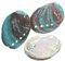 Toddmomy 3Pièces Coquille Abalone Naturelle Bol à Estomper Décoratif et Multifonctionnel pour Fumigation et Offrandes pour Décoration Intérieur