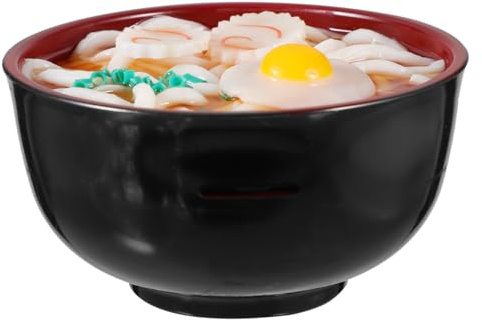 Supvox Ramen Spardose Japanische Deko Münzbox für Kinder | Realistisches Lebensmittel-Design aus PVC als lustige Tischdekoration und kreative Geschenkidee für Ramen-Fans