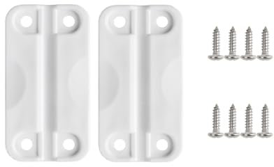 Replacement Cooler Hinges for Igloo (Set of 2) – Fits 25-165 Quart Ice Chests – Includes 8 Stainless Steel Screws– Durable Plastic Hinge Kit