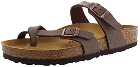 Birkenstock Unisex Adult Franca Mayari Oiled Leather Sandals, Mocca/Brown, 8 Women/6 Men