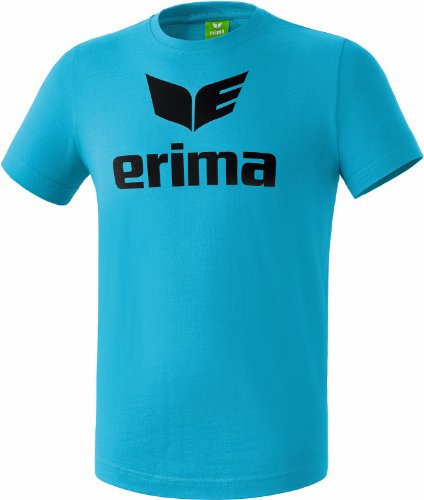 Erima Casual Basics T-Shirt Mixte Enfant, Curaçao, FR : XXS (Taille Fabricant : 128 cm)