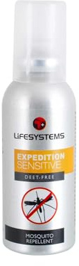 Lifesystems Insect Repellent Expedition Sensitive Pump Spray Repels Mosquitoes, Midges, Biting Insects and Ticks | Up to 6hrs Protection | Ideal for Children: DEET-Free Formula