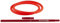 Schlauchset AMY Alu Mundstück 40cm Shisha Silikonschlauch Set (Rot)