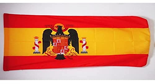 AZ FLAG Bandera de ESPAÑA DE Franco 1945-1977 150x90cm para Palo - Bandera FRANQUISTA ESPAÑOLA 90 x 150 cm