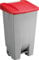 Helit H2405525 - Tret-Abfallbehälter the step chief 120L, rot