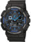 Casio Armbanduhr GA-100-1A2ER (B x H) 51.20 mm x 55 mm Blau, Schwarz Gehäusematerial=Kunstharz Material (Armband)=Kunst