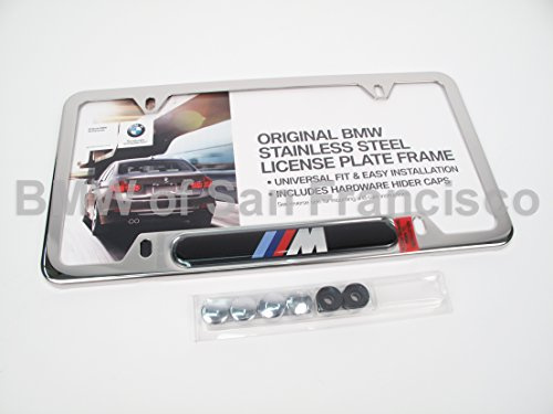 BMW License Plate Frame M Style Polished