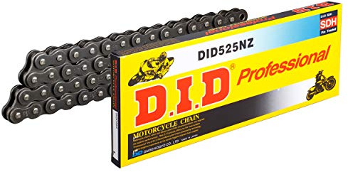 DID Kette 520 NZ, 108 Glieder (Standard), offen mit Clipschloss