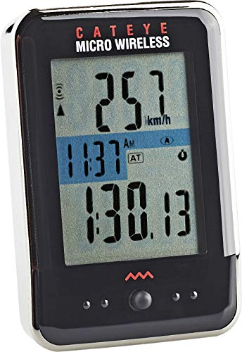 CATEYE Fahrradcomputer Micro Wireless CC-MC200W, Schwarz, S